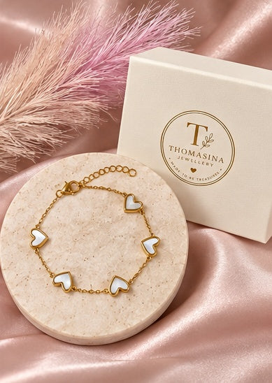 Arabella Heart Bracelet