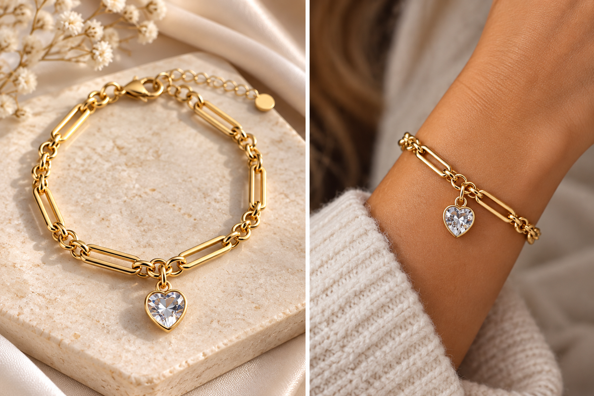 The Amora Heart Bracelet