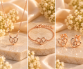 The Thomasina Eternal Love Heart Earrings