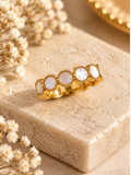 The Celeste Pearl Ring