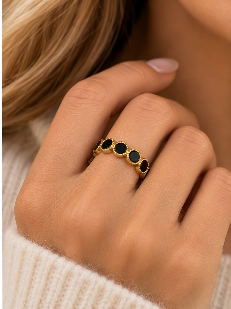 The Celeste Pearl Ring