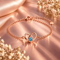 The Thomasina Eternal Love Heart Bracelet